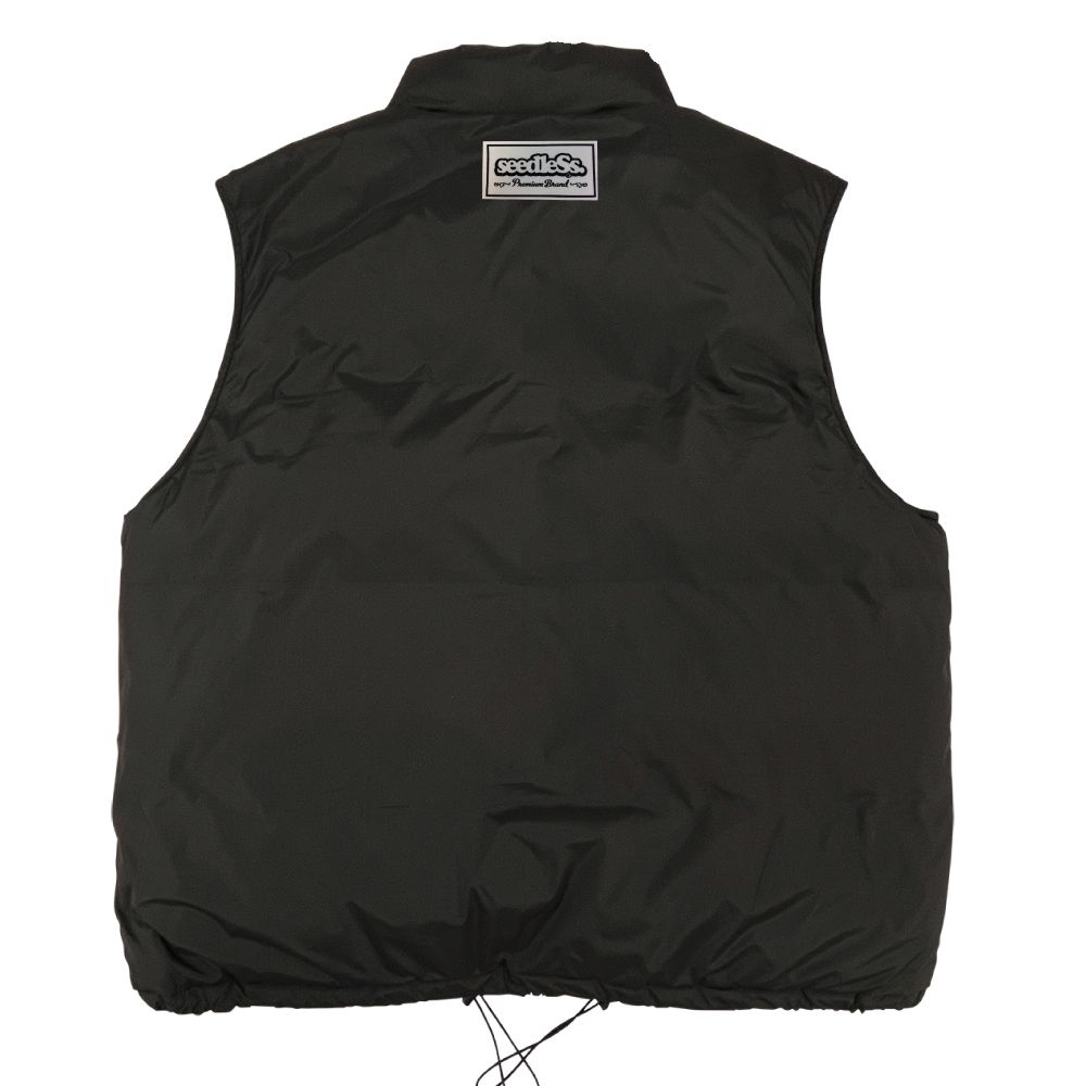 sd  puffy pocket vest jkt