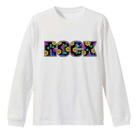 70's Flower ROCK LS tee