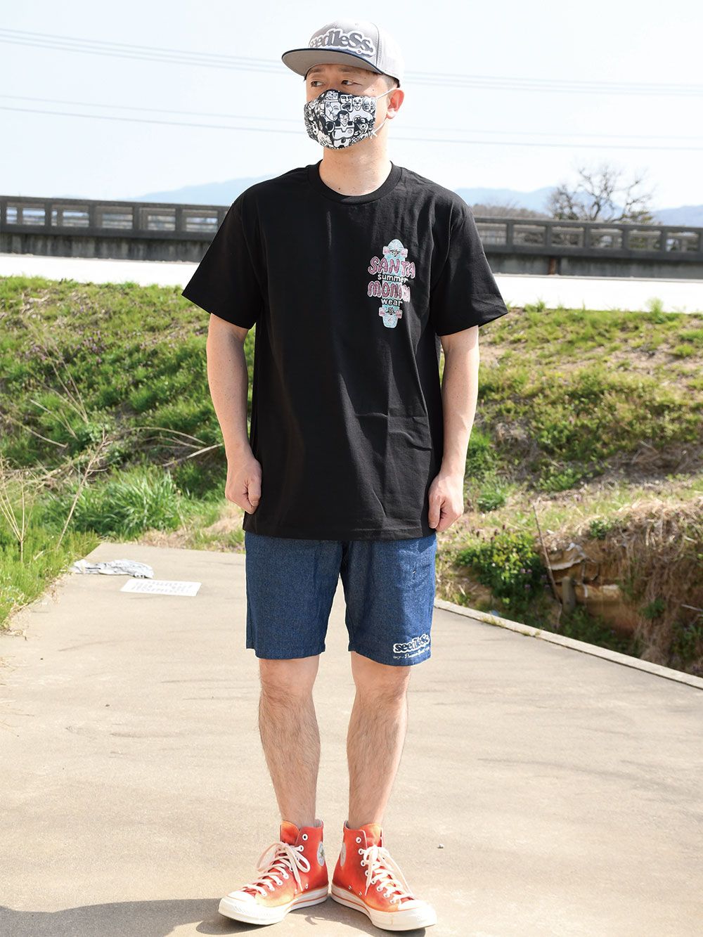 SMSW sk8 style tee