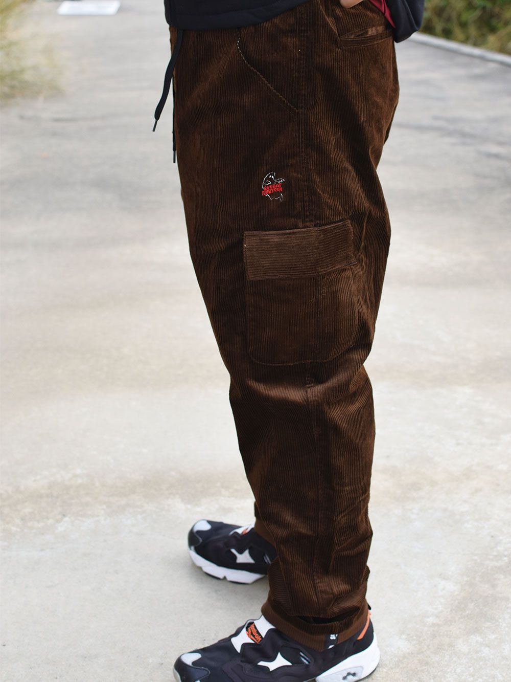 GHOST CORDUROY CARGO-PANTS