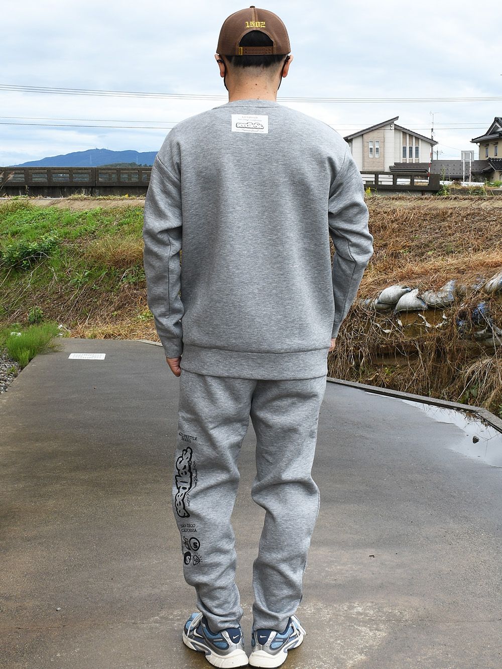 chain smoke sweat pants 9.4oz