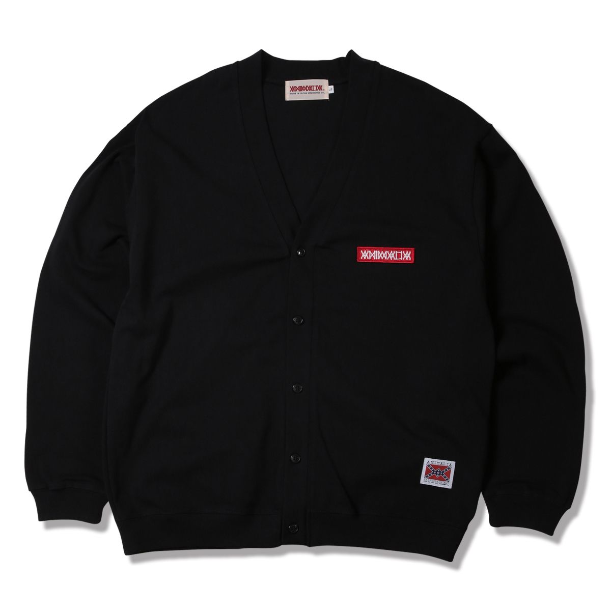 Sweat Cardigan -LOGO