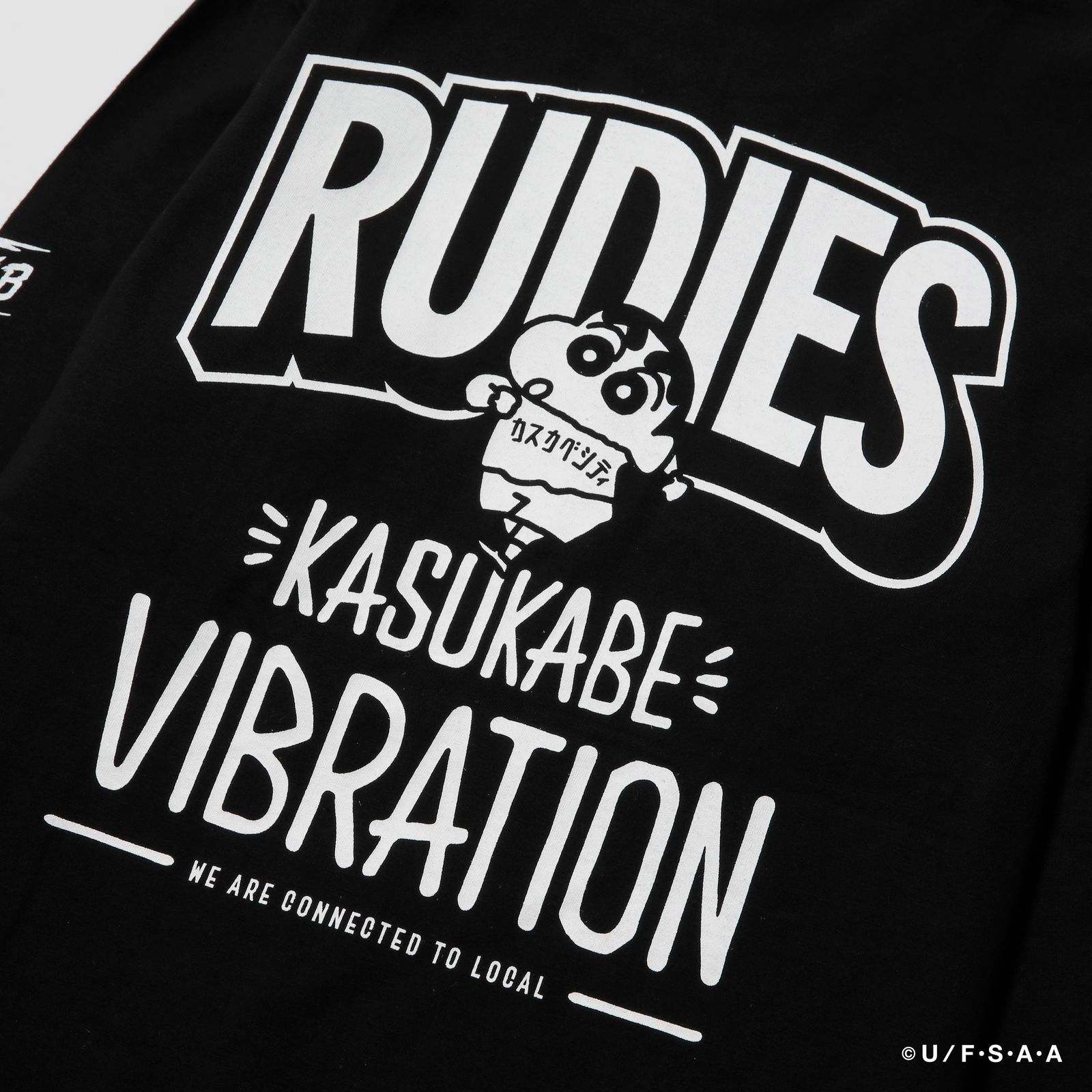 RUDIE'SxCRAYON SHINCHAN KASUKABE VIBRATION LSTEE