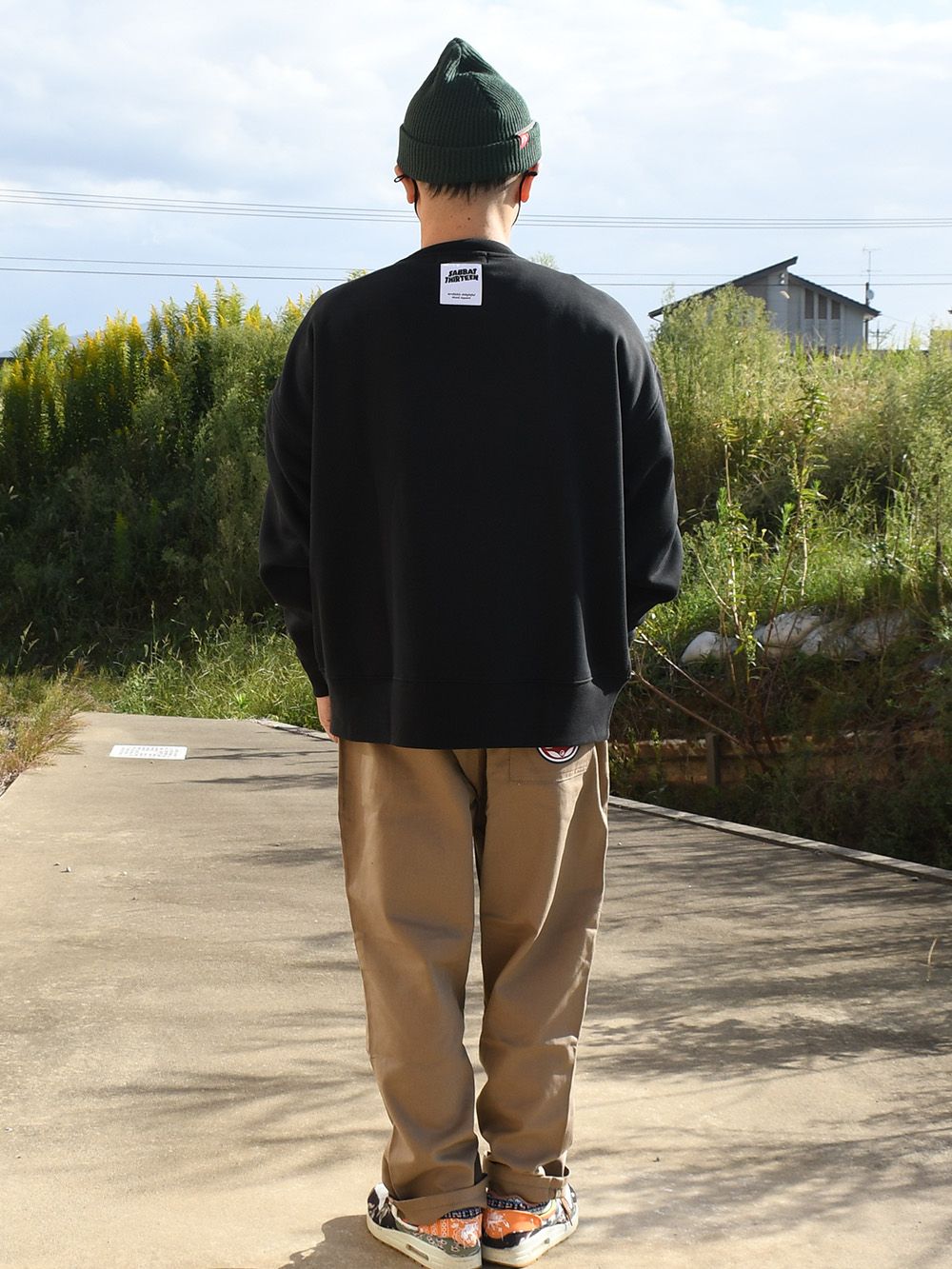 BLACK CAT BIG-SWEAT