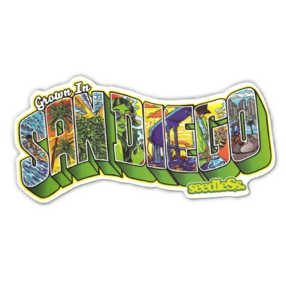 Grown in SD sticker / Made in U.S.A