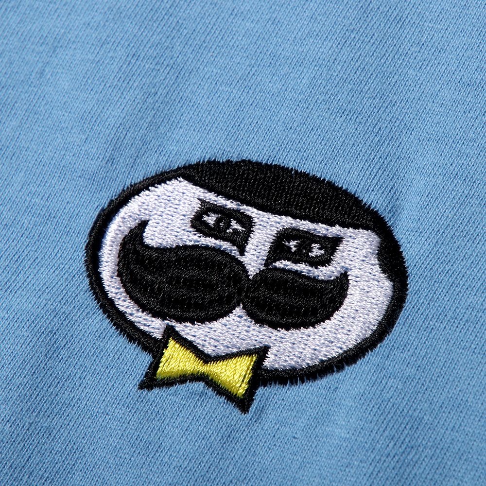 ヒゲおやじ刺繍TEE
