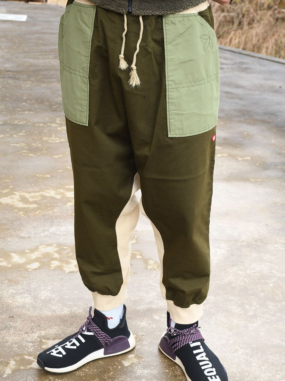 APACHE-Stretch Cotton Sarrouel Pants
