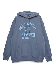 ［丘キャンパーズ］虫嫌いパーカ