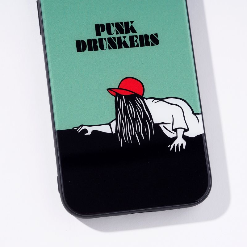 TEMPERED GLASS iPhone CASE / 女