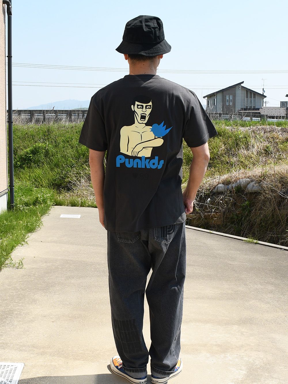鳥を愛する男TEE