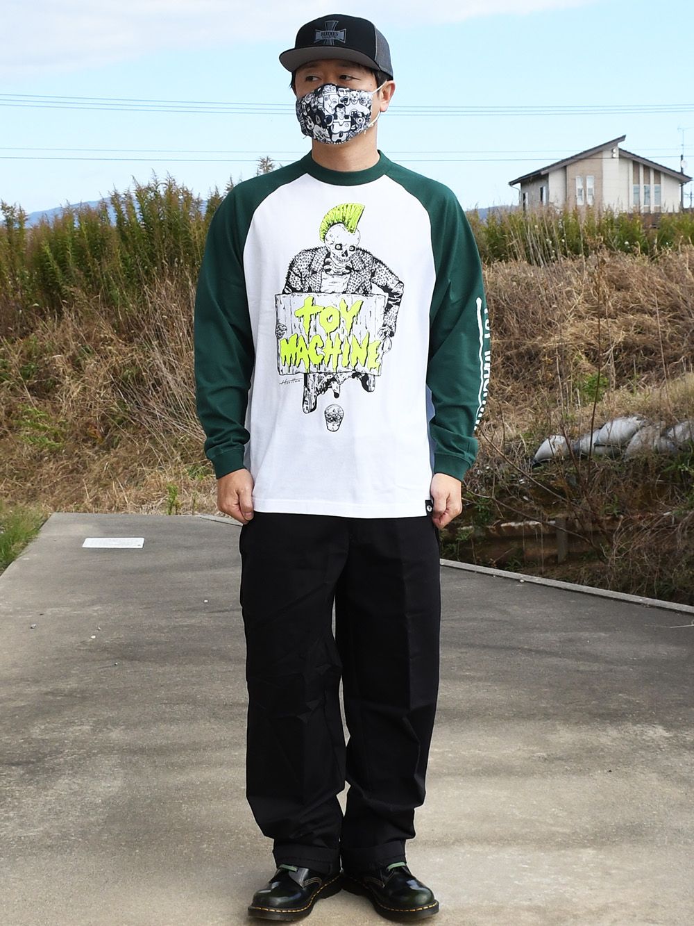 SPIKES -STUDS WORK PANTS