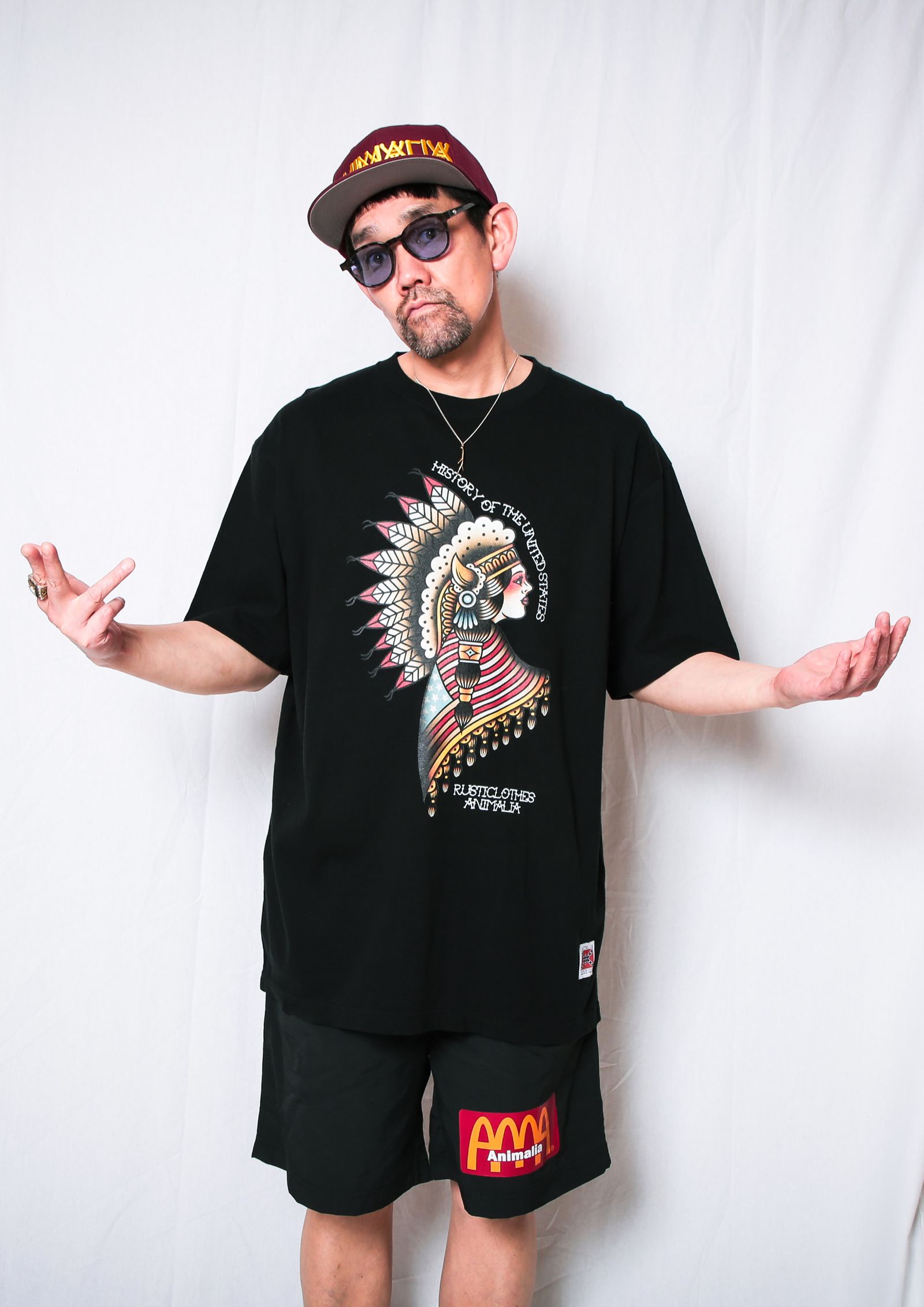 5.6oz S/S Tee - HISTORY OF USA