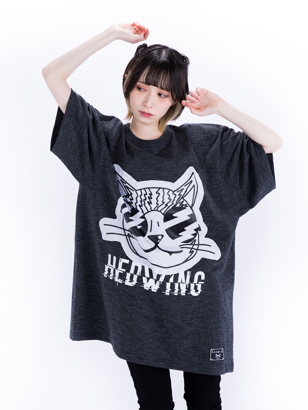 Vacation Cat Big Silhouette T-Shirt