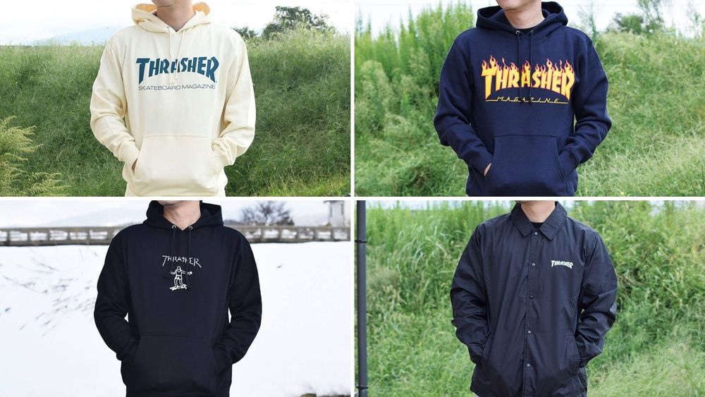 《THRASHER》定番アイテム入荷!