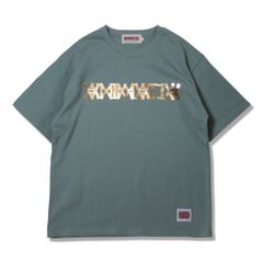 HEAVY S/S TEE-FOIL PRINT LOGO