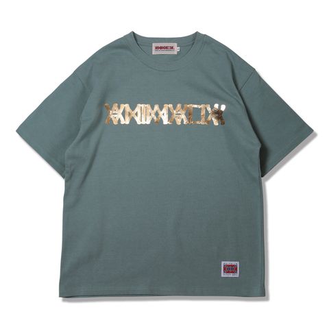 HEAVY S/S TEE-FOIL PRINT LOGO