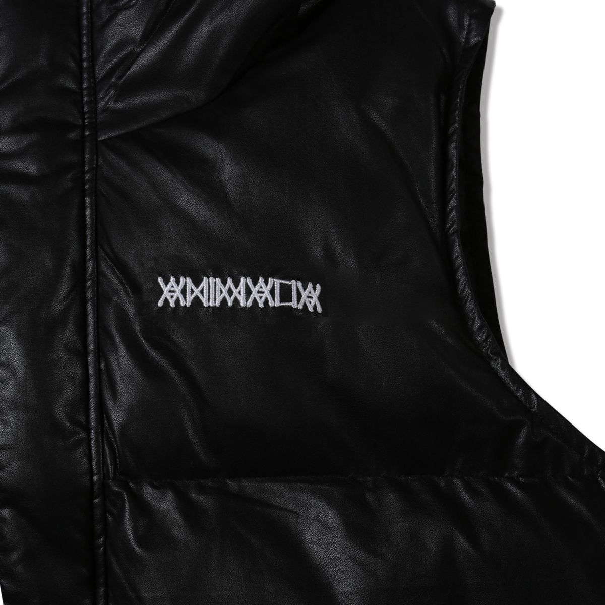 PUDDING PU LEATHER-VEST