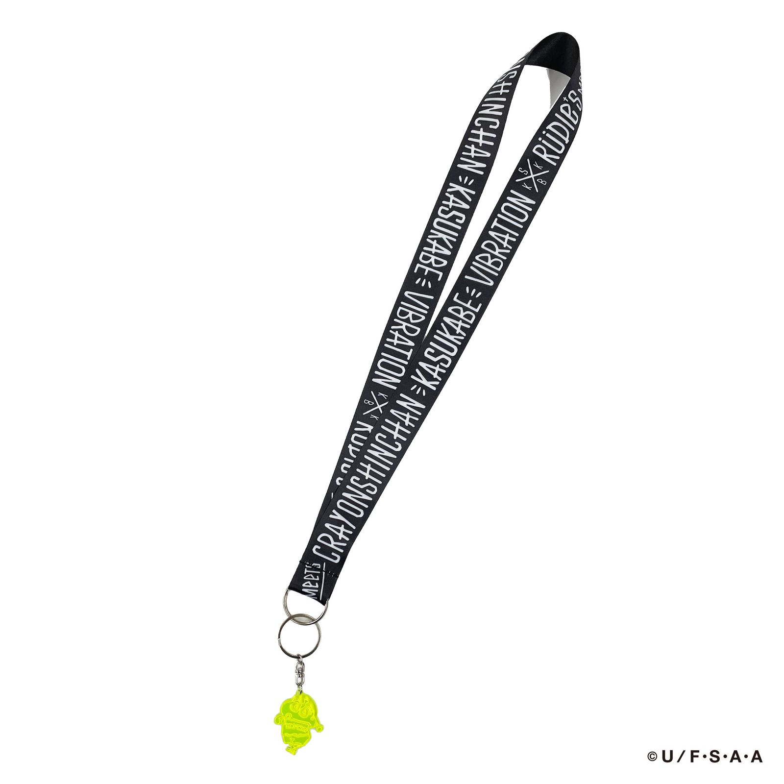 RUDIE'SxCRAYON SHINCHAN KASUKABE VIBRATION NECKSTRAP
