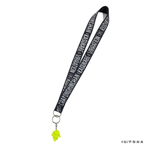 RUDIE'SxCRAYON SHINCHAN KASUKABE VIBRATION NECKSTRAP