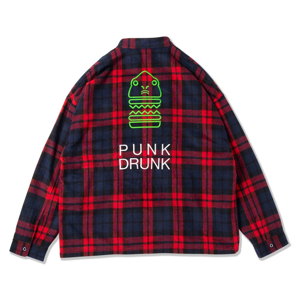 鮫人チェックシェフJKT