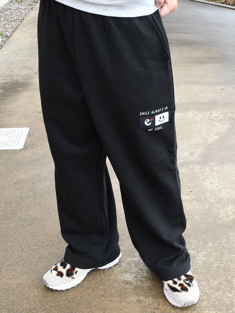 rg SMILE ALWAYS sweat pants 10oz 裏パイル