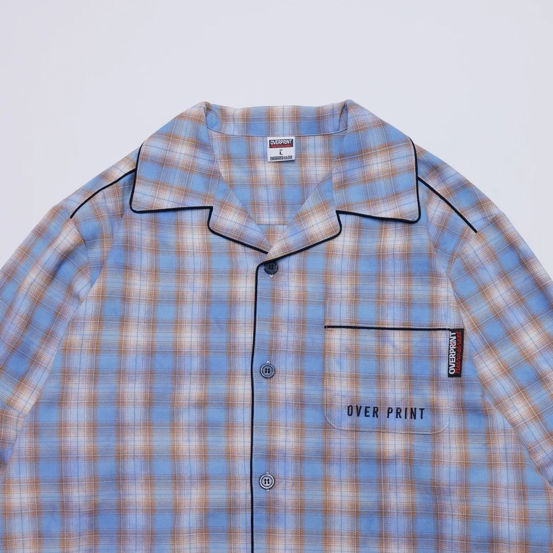 LOUNGE CHECK-SHIRT