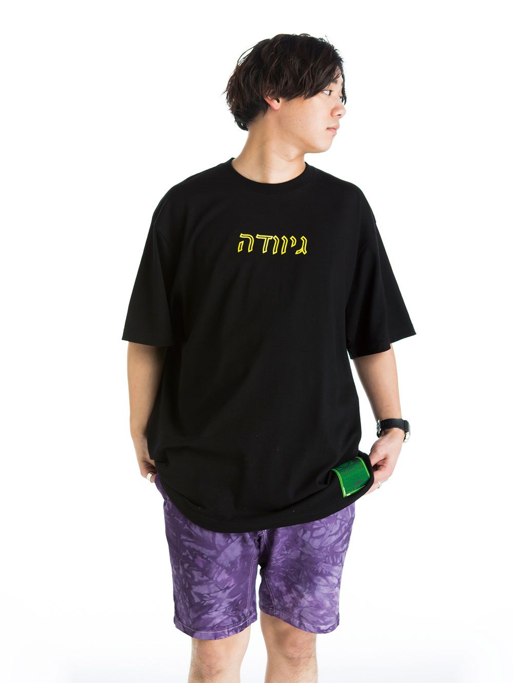 Hebraea Logo Big shilhouette T-shirt