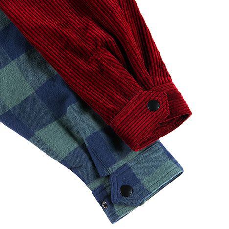 CHECK HOOD-JACKET