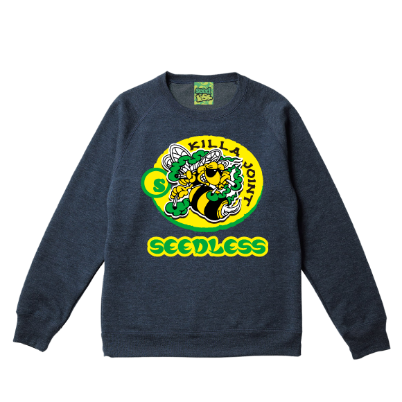 killa joint tri-blend wraglan slv. crew