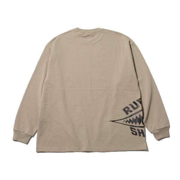 SHARK TEETH -BIG SILHOUETTE LS TEE
