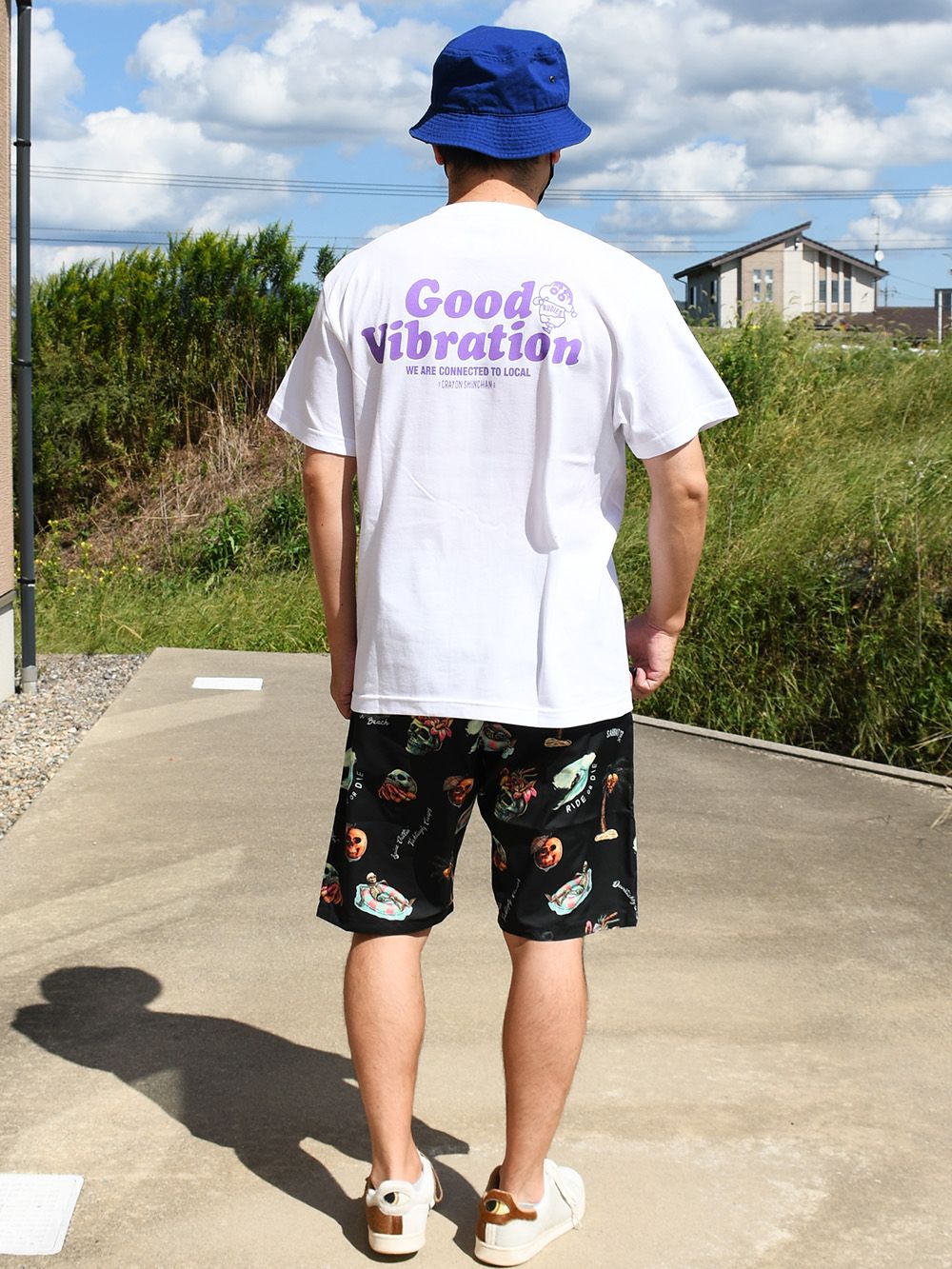 バッチリオシャレでも鼻水は健在！
