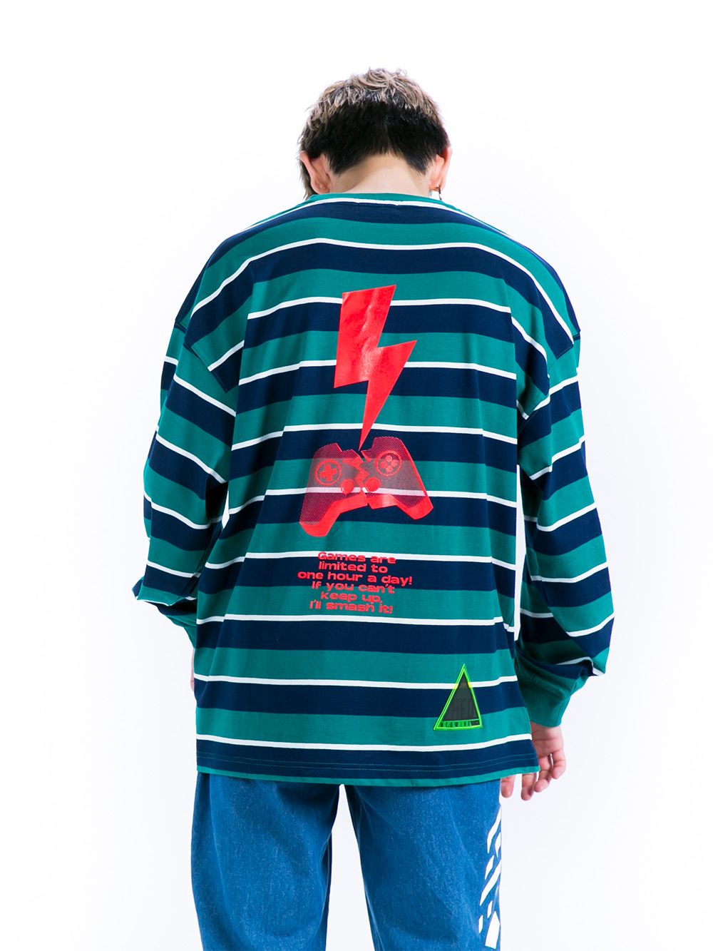 Game set Border Long Sleeve T-shirt