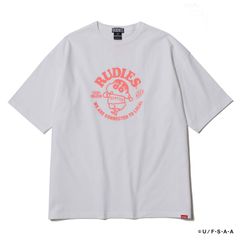 RUDIE'SxCRAYON SHINCHAN CIRCLEMOSH BIGSILHOUETTE TEE
