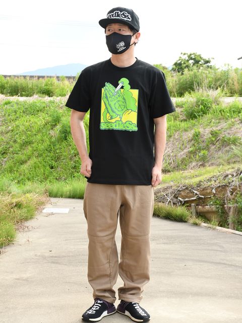 グリーンとイエローの組み合わせが鮮やか！
