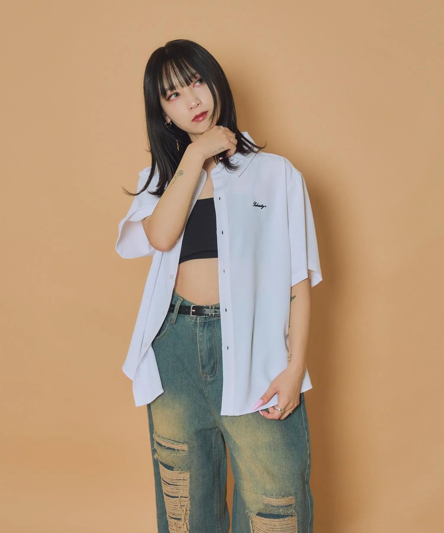 Essential plain shirt