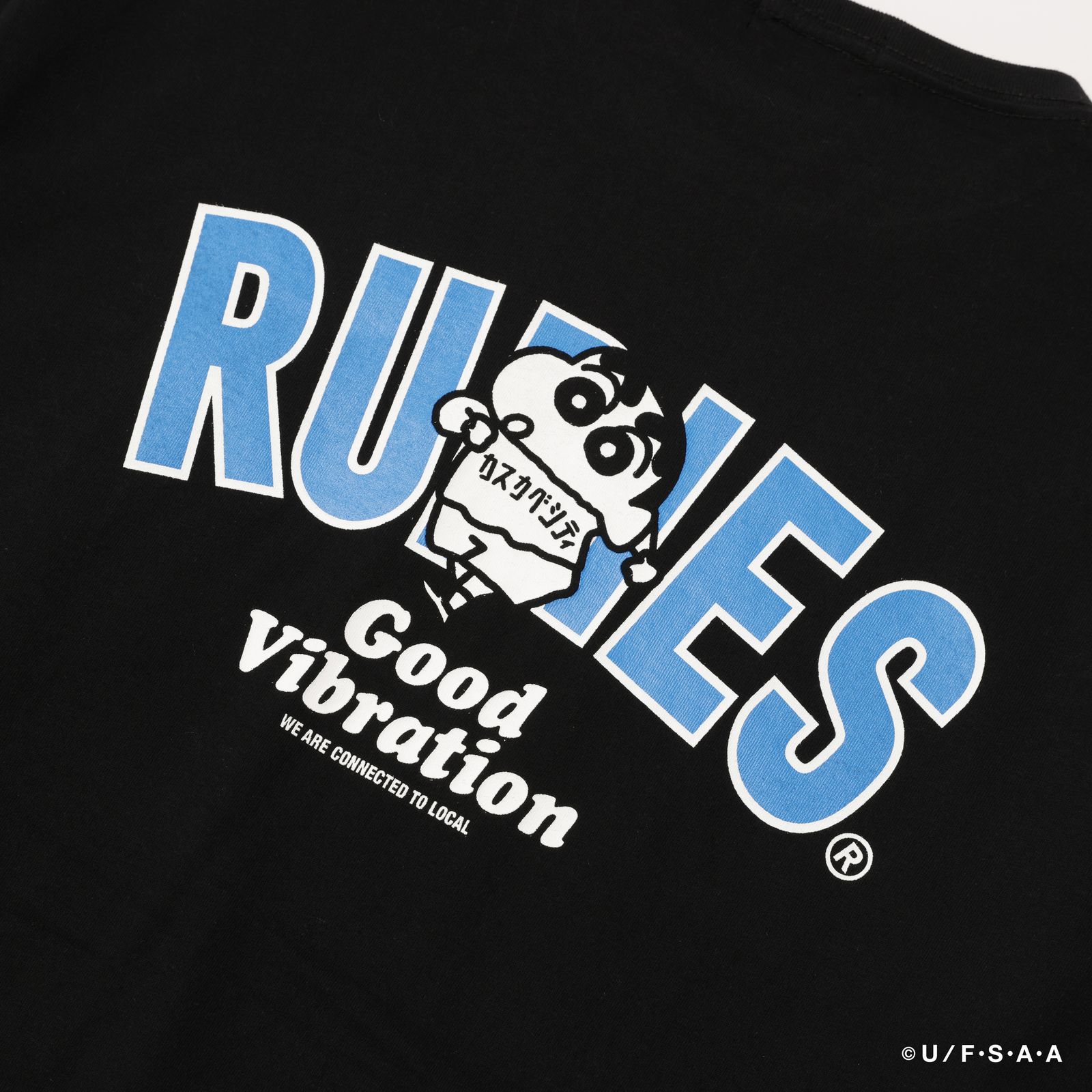 RUDIE'SxCRAYON SHINCHAN MOSH BIGSILHOUETTE PKTTEE