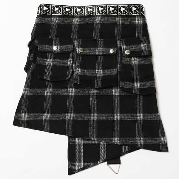 HARRIET -6pockets Wrap Skirt-