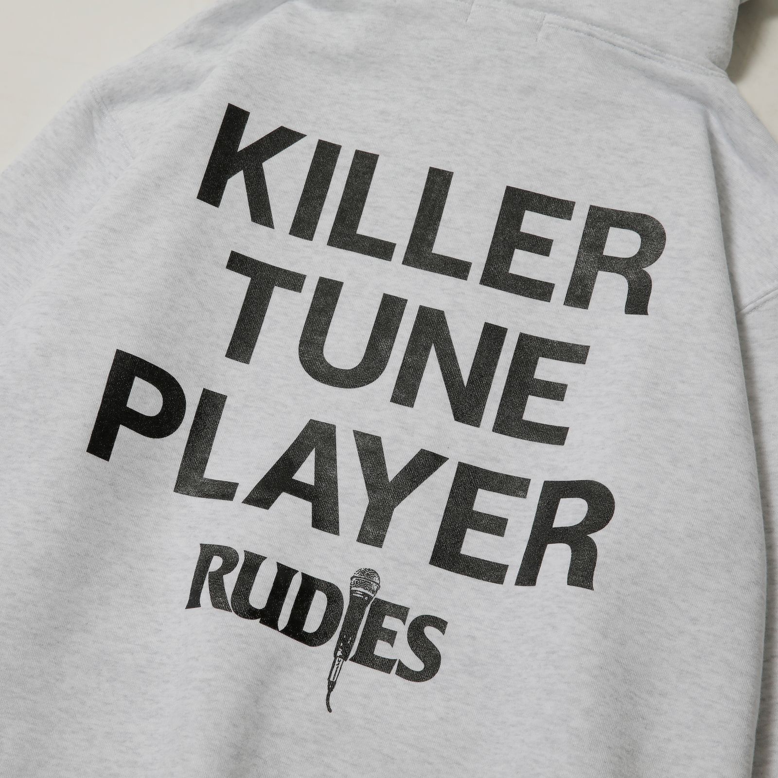 MICROPHONE SLICK HOOD-SWEAT