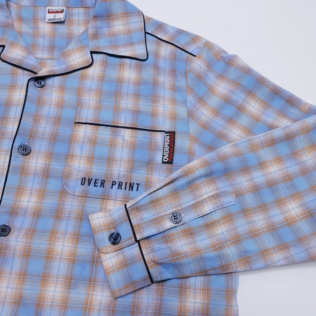 LOUNGE CHECK-SHIRT