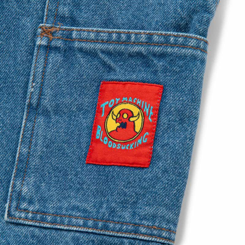 TRANSMISSIONATOR DENIM WIDE-SHORTS
