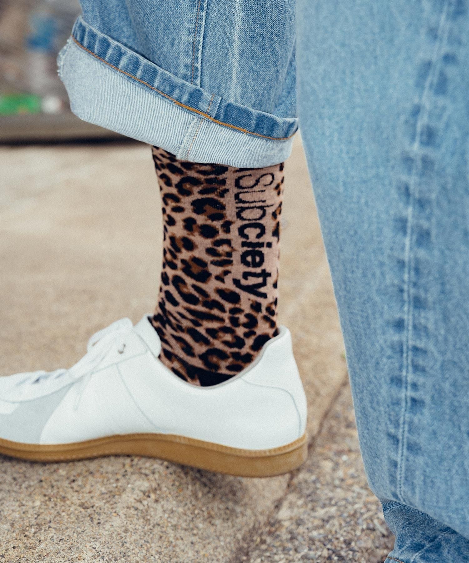 Leopard socks