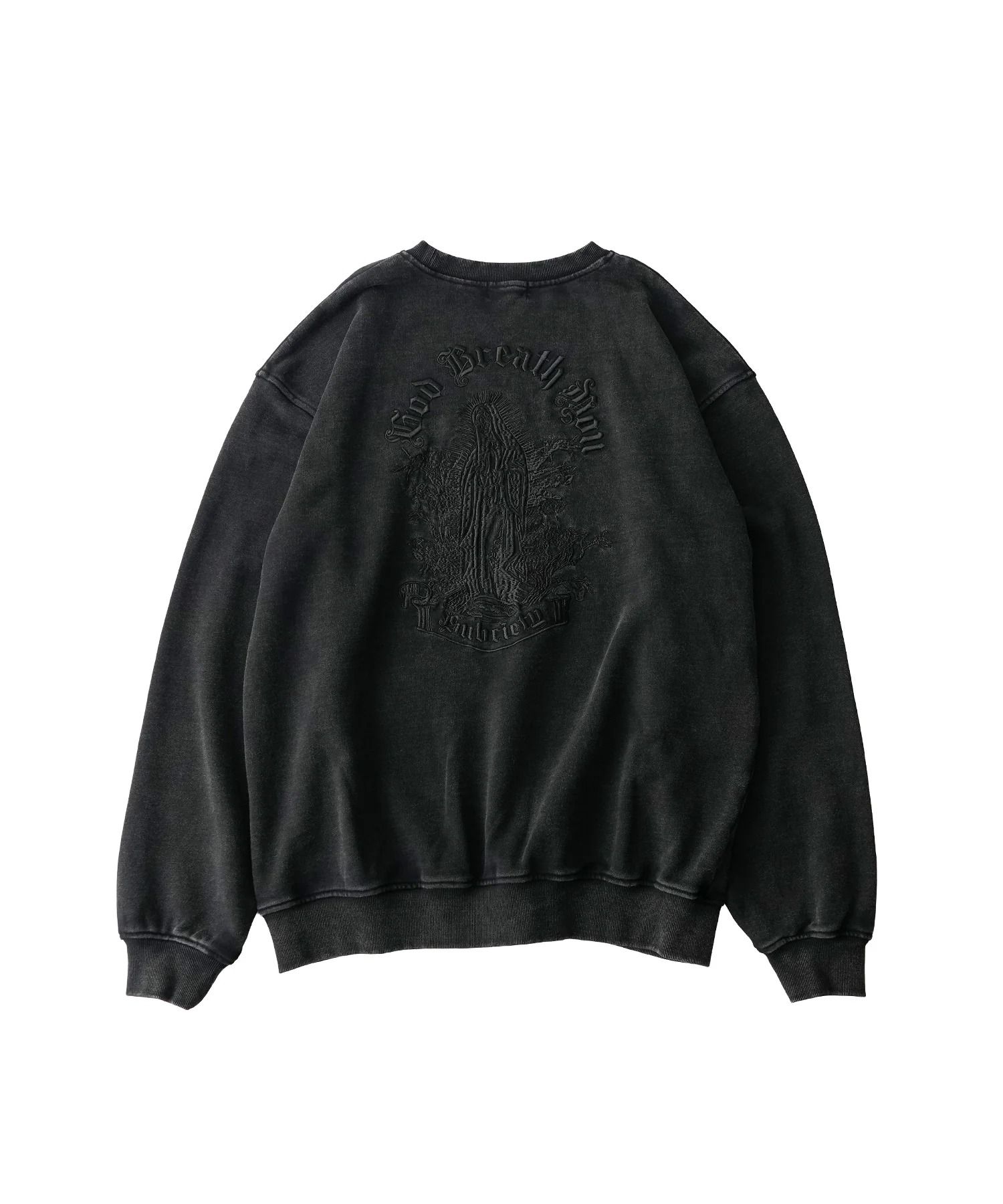 Washed skull maria sweatshirt