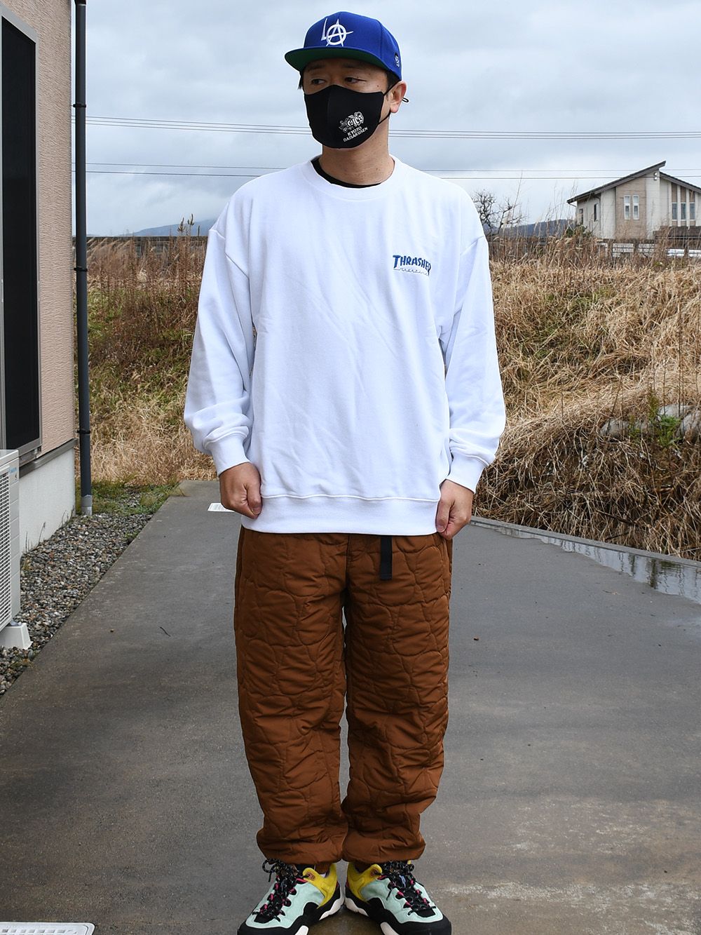 FLAME Logo C/N Sweatshirt