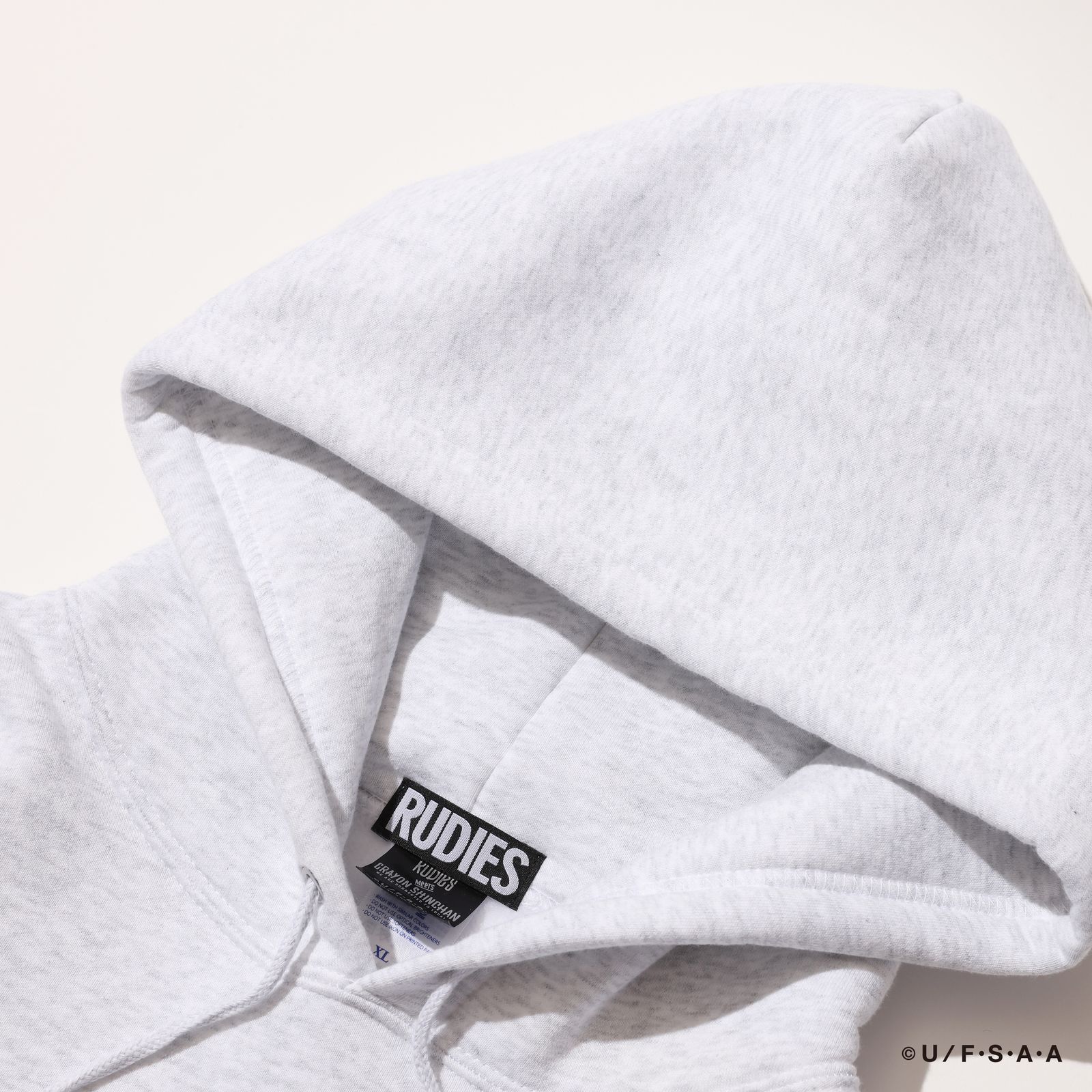 RUDIE'SxCRAYON SHINCHAN CIRCLEMOSH HOOD SWEAT