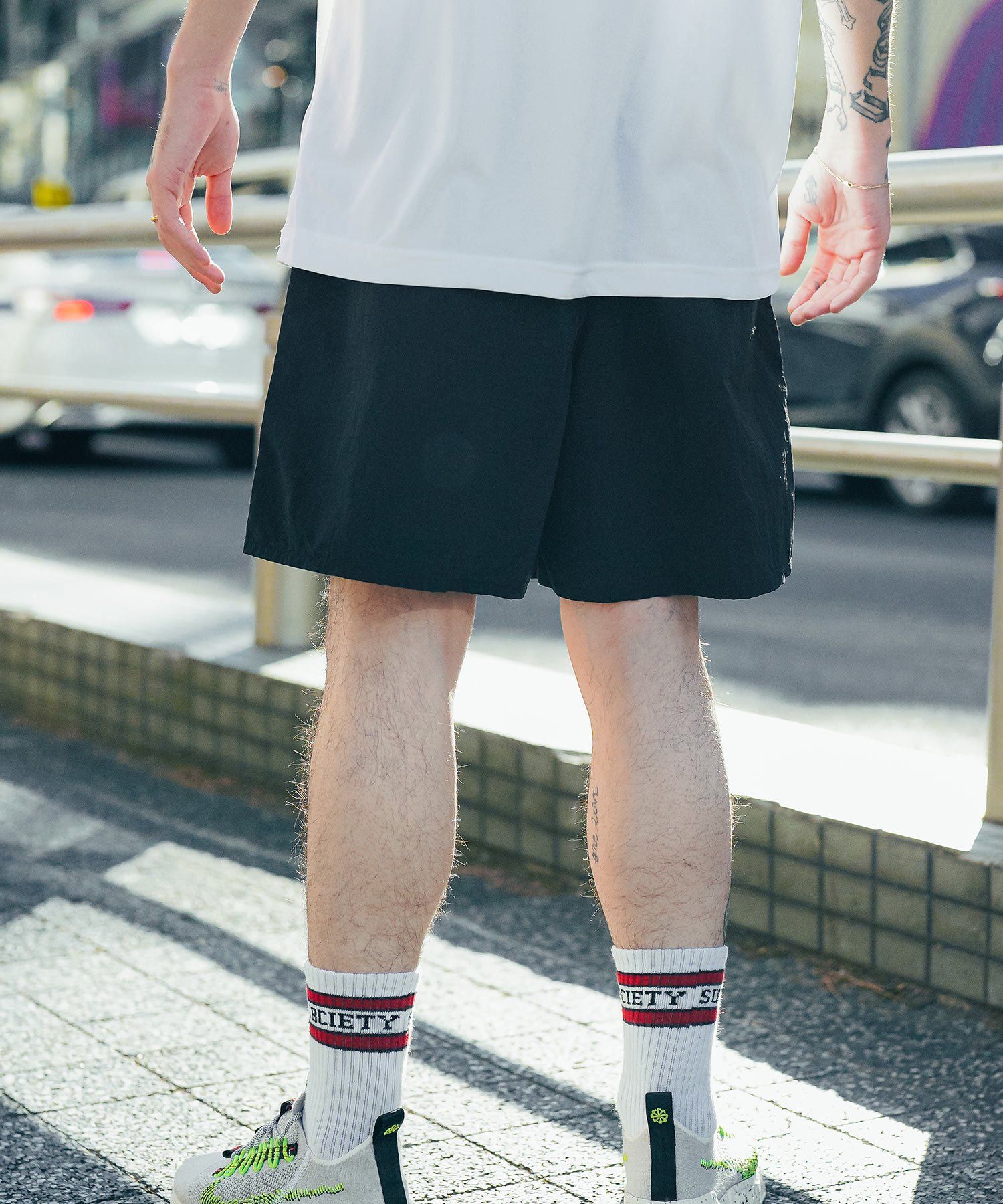 NYLON SHORTS-EMOTION-