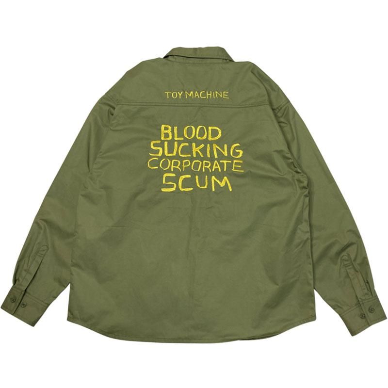 BLOOD SUCKING LOOSE FIT WORK-SHIRTS