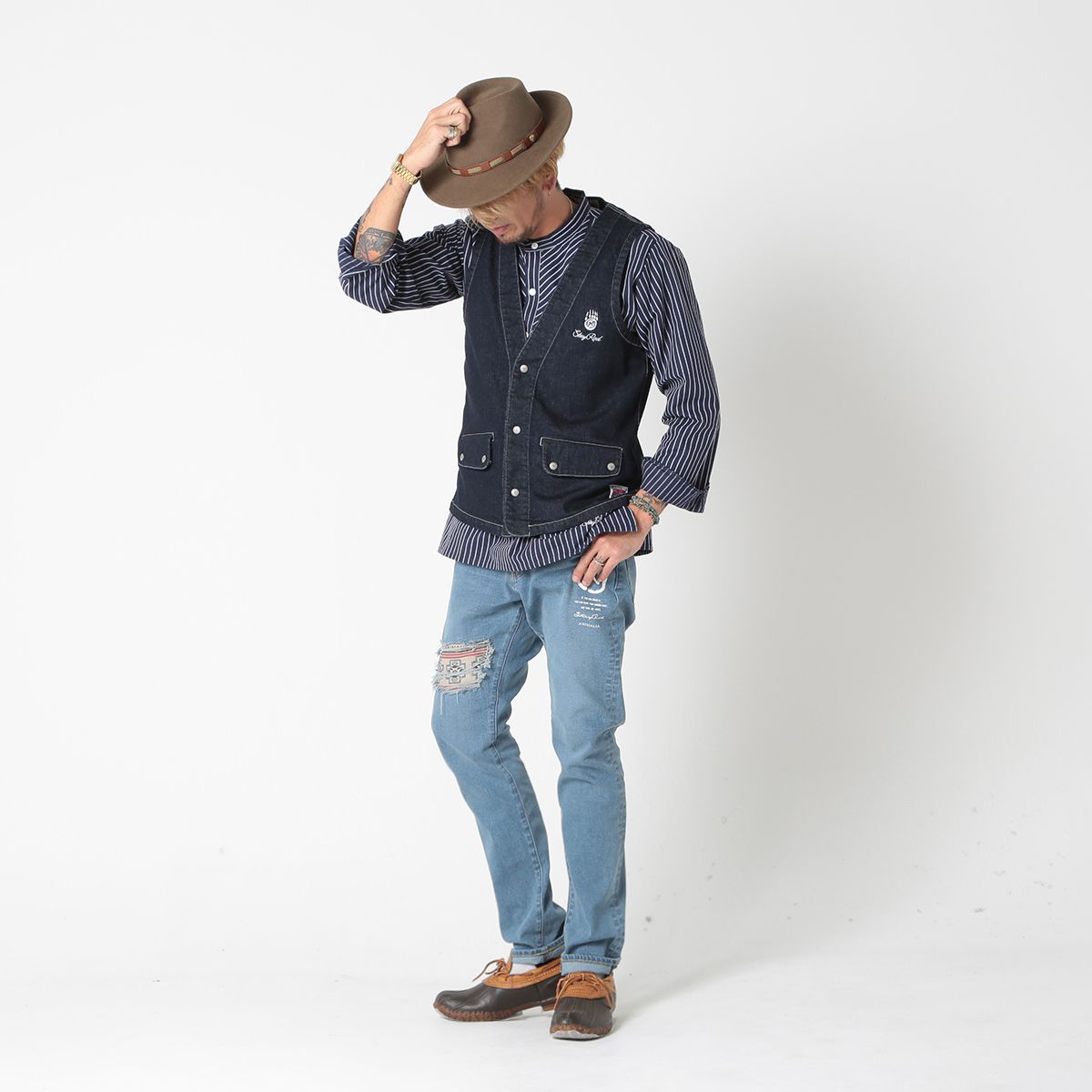 JEANS BRONCO #009 CUSTOM