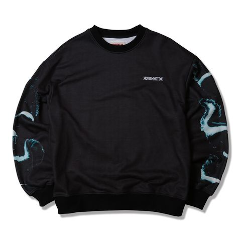 PATTERNED ALL OVER CREW - Skunks