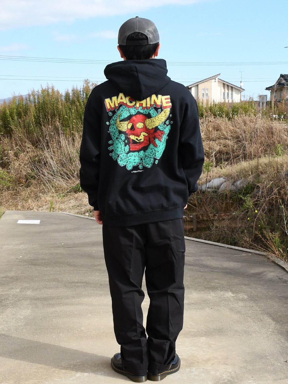 <Hirotton collab.> Hirotton monster hoody
