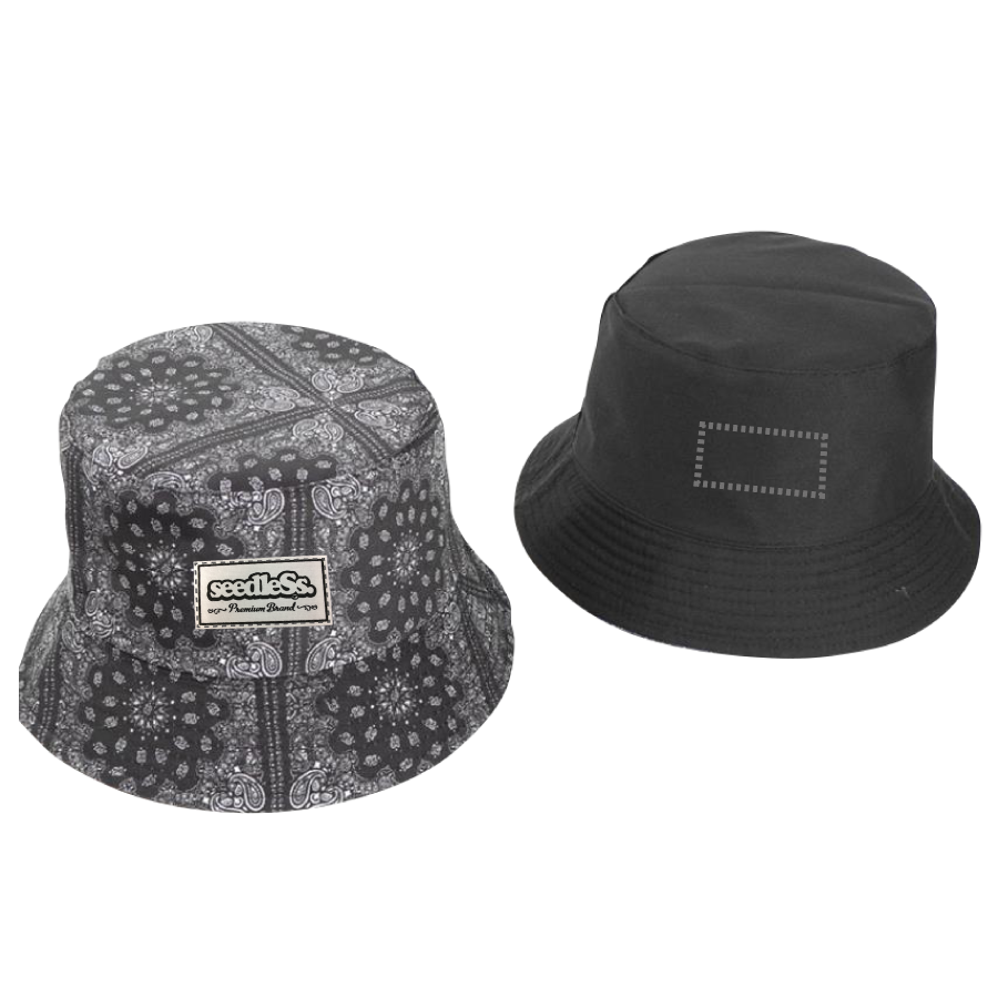 sd Paisley reversible bucket hat